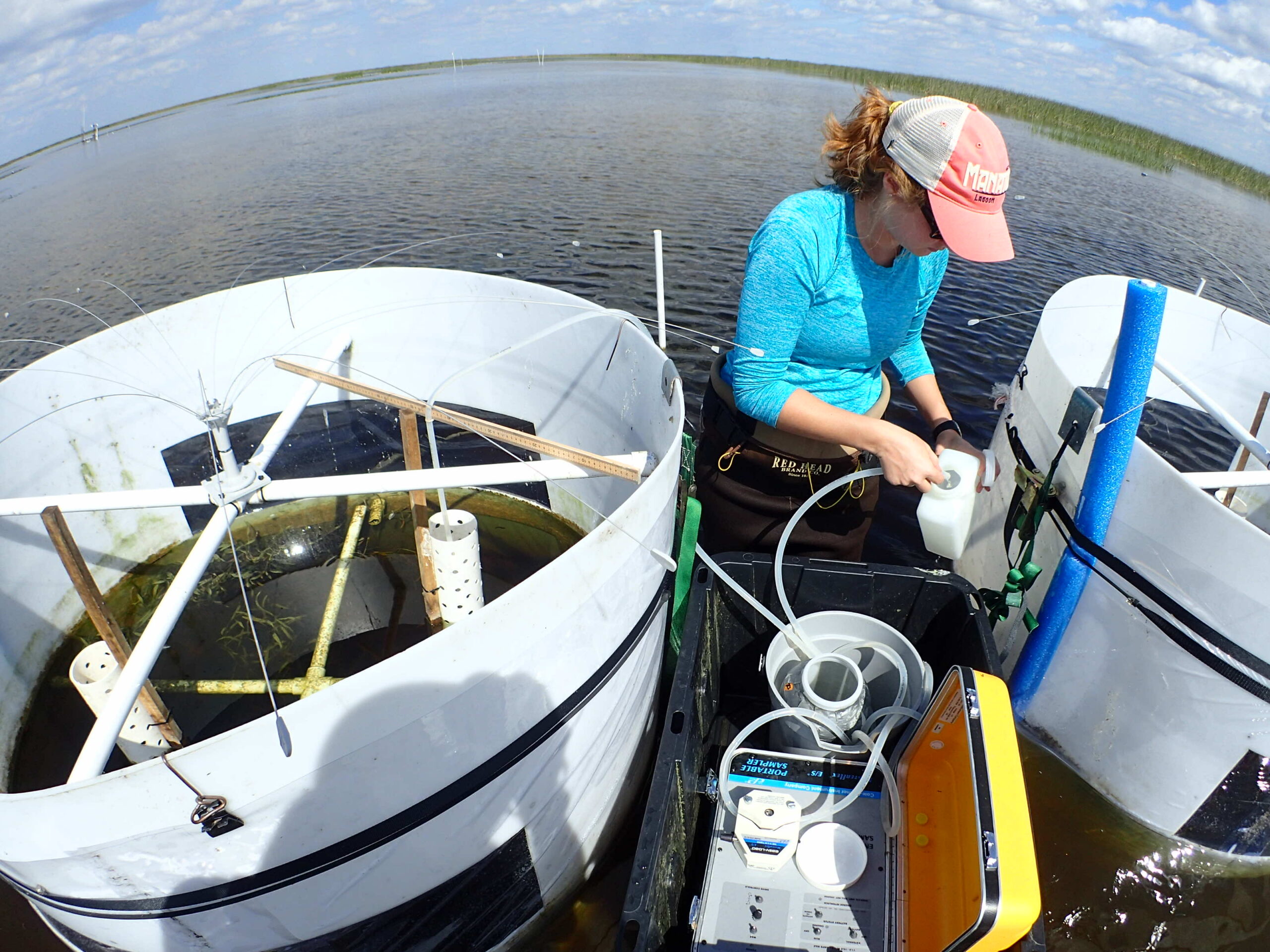 Field monitoring and sampling at project sites